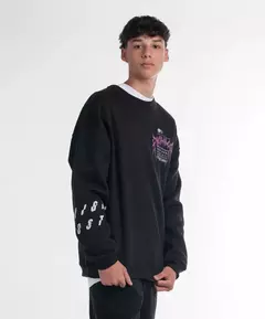 Buzo Ralf negro Okiwama Unisex Talle 12 - comprar online