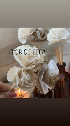 Flores de tela para difusor