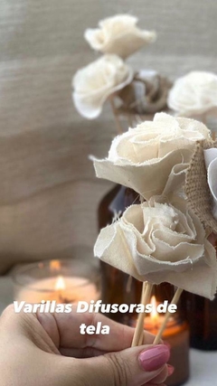Flores de tela para difusor - comprar online