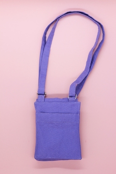 Mini bag lilás na internet