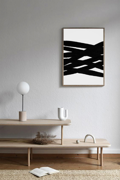 SET x3 Abstract B&W - casa cuadros cba