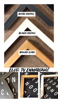 SET X10 CUADROS PERSONALIZABLE CON NOMBRE DE TU BEBE! - tienda online