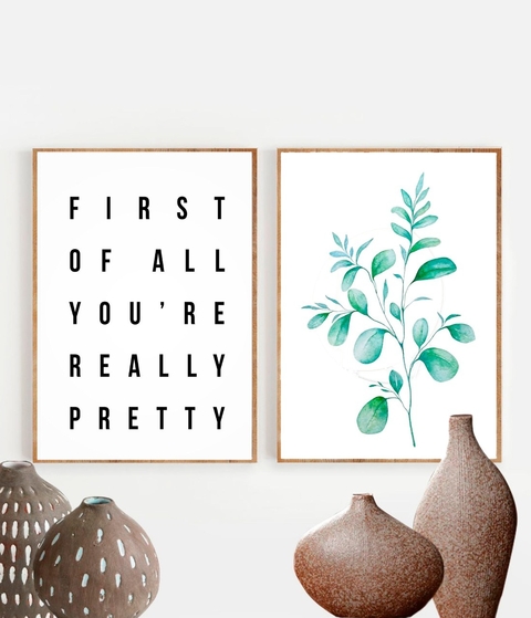 SET REALLY PRETTY + EUCALIPTUS