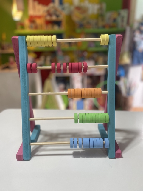 Abaco con cuentas de goma eva