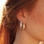 Argola Vintage Cravejada Inglesa - loja online