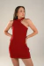 Vestido Alfaiataria Pátras - Marsala - comprar online