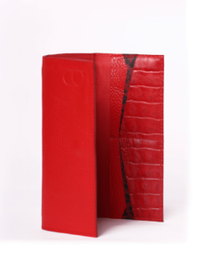 Billetera plegada roja - comprar online