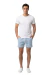 SHORT MOLETOM AZUL CLARO - comprar online