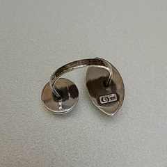 Imagen de Anillo de Plata 925 con Amatista y Nácar Ojo de Siva