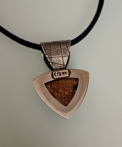 Colgante de Plata 925 y Cuarzo lodolita - comprar online