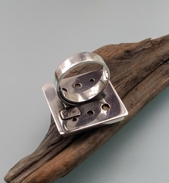 Anillo de Plata 925 con Nácar - comprar online