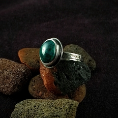 Anillo de Plata 925 con Crisocola - tienda online