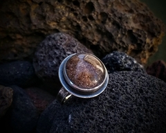 Anillo de Plata 925 con Cuarzo lodolita - tienda online