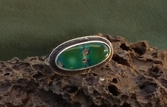 Anillo de Plata 925 con Turquesa - De la Guarda Joyería