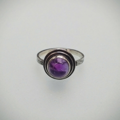 Anillo de Plata 925 con Amatista - comprar online