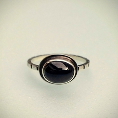 Anillo de Plata 925 con Black Star en internet