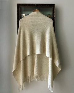 Ruana poncho de lana - comprar online