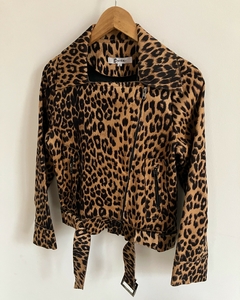 Campera biker animal print - comprar online