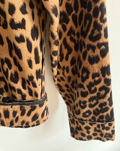 Campera biker animal print - tienda online