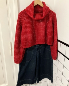 Sweater polera Lovely denim en internet