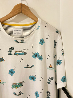 Remera Denim & flower - comprar online