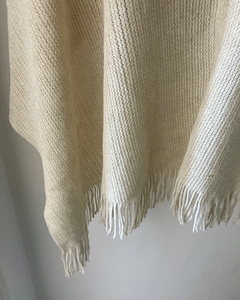 Ruana poncho de lana - SHIDRA
