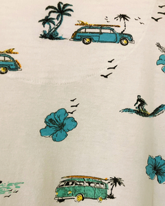Remera Denim & flower - tienda online