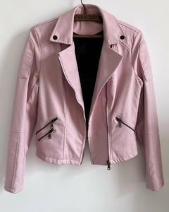 Campera biker Pink en internet