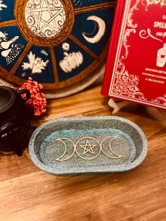 PLATO CEREMONIAL OVALADO TRIPLE DIOSA