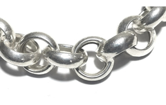 ROLO 9 ML DE ANCHO , 18 cm DE LARGO , Plata 925 inflada - comprar online