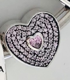 CORAZÓN PAVE ROSA - comprar online