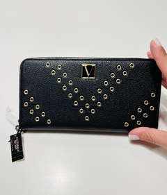 VICTORIA WALLET OJALES DORADOS - comprar online