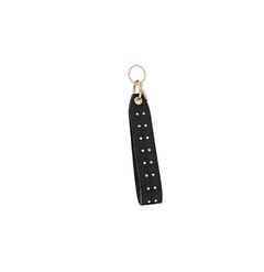 LLAVERO VS NEGRO CON TACHITAS DORADAS , WRISLET STRAP