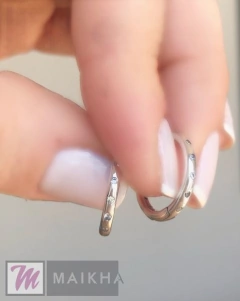 ARGOLLAS CON DETALLES CRISTAL