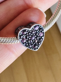 CORAZON BURBUJAS LILA - comprar online