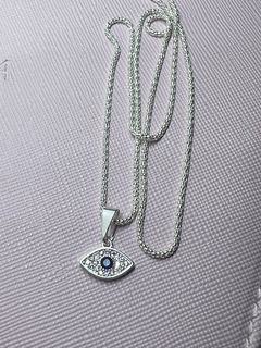 CADENA Y OJO TURCO PROTECTOR PAVE en internet