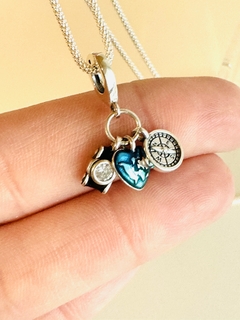 CÁMARA DE FOTOS , CORAZÓN Y BRÚJULA - comprar online
