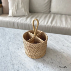 Portacubiertos Rattan Maiz - comprar online