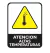 Cartel de Advertencia/Prohibición en Alto Impacto 1mm de 22cm X 28cm - comprar online