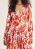 VESTIDO LONGO ESTAMPADO PINK FLOWERS na internet