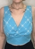 CROPPED LINHO BORDADO
