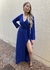 VESTIDO LONGO COM AMARRAÇÃO na internet