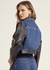 JAQUETA PU COM JEANS - comprar online