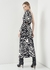 VESTIDO MANGA ÚNICA ANIMAL PRINT - comprar online
