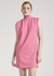 VESTIDO CURTO MOLETOM COM GOLA ALTA