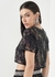 CAMISETA CROPPED PAETÊ PRETO - comprar online