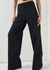 CALÇA SARJA WIDE LEG PRETO