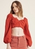 CROPPED MANGA LONGA BUFANTE