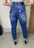 CALÇA JEANS BELLA ÍNDIGO COM RASGOS - comprar online
