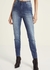 CALÇA JEANS ISA ÍNDIGO COM CINTA